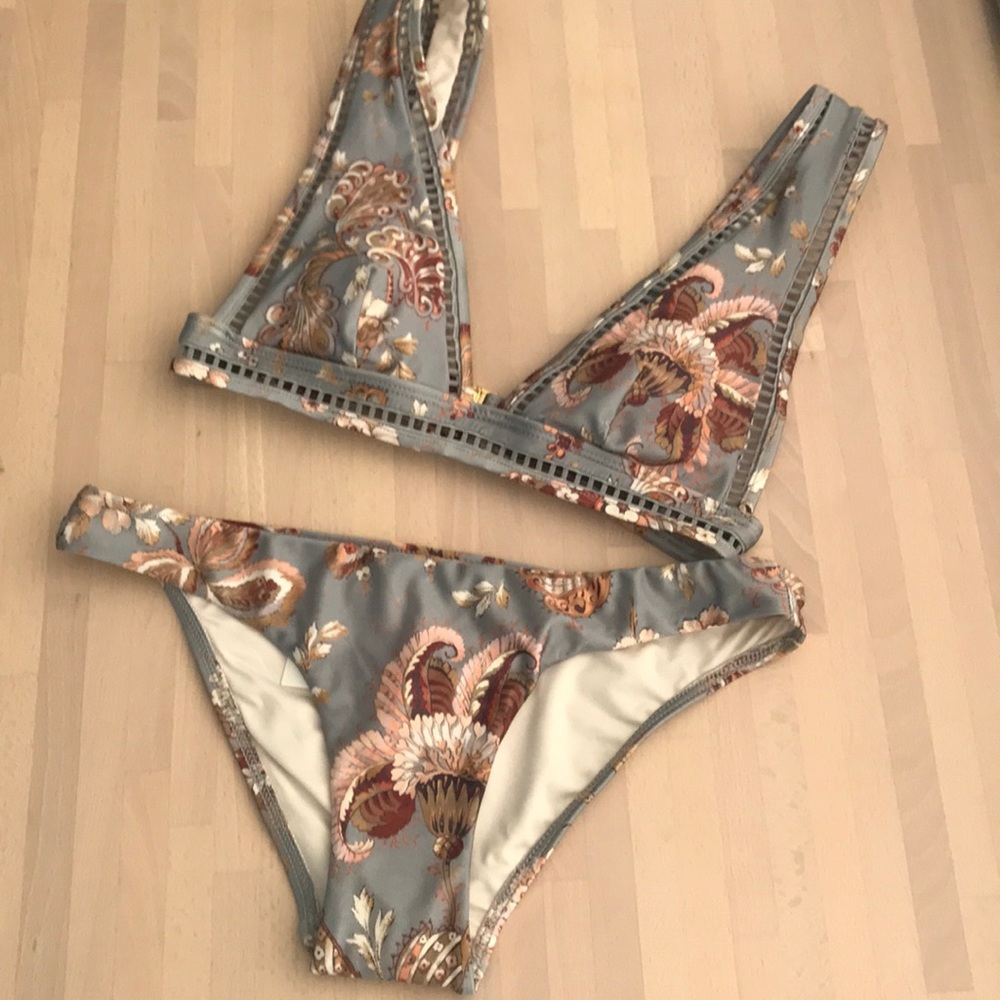 paisley ladder bikini